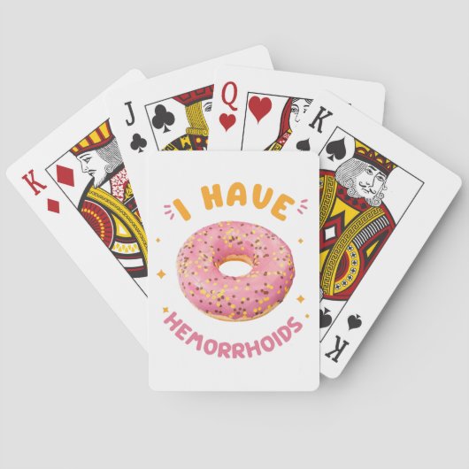 Jeu De Cartes J'ai des hémorroïdes (dos)