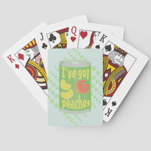 Jeu De Cartes J'ai des pêches Tin de fruit (dos)