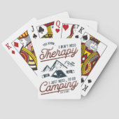 Jeu De Cartes J'Ai Juste Besoin D'Aller En Camping (dos)