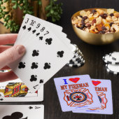 JEU DE CARTES J'AI LUV MON FIREMAN (In Situ)