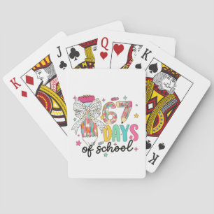 Jeu De Cartes J'ai survécu 67 jours d'école 100 jours d'école