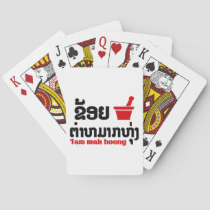 Jeu De Cartes J'aime Bok Bok (Amour) Tam Mak Hoong