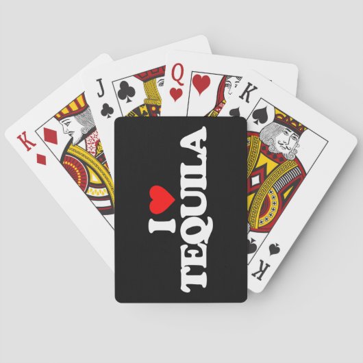 JEU DE CARTES J'AIME LA TEQUILA (dos)