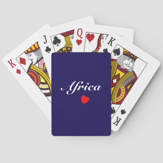 Jeu De Cartes J'aime l'Afrique (dos)