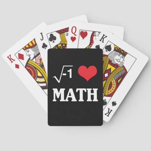Jeu De Cartes J'aime les maths (dos)