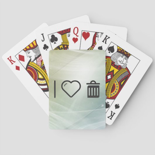 Jeu De Cartes J'aime l'ordure (dos)