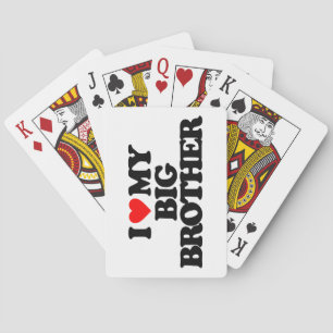 JEU DE CARTES J'AIME MON FRÈRE