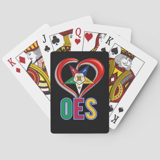 Jeu De Cartes J'aime OES (dos)