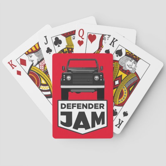 JEU DE CARTES JAM DÉFENDEUR (dos)