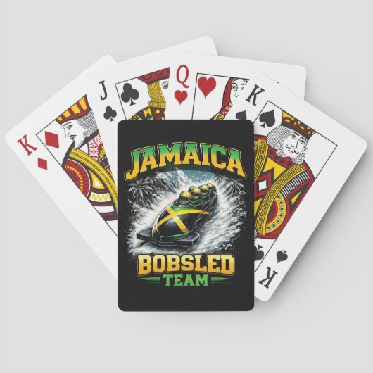 Jeu De Cartes Jamaica Bobsled Team (dos)
