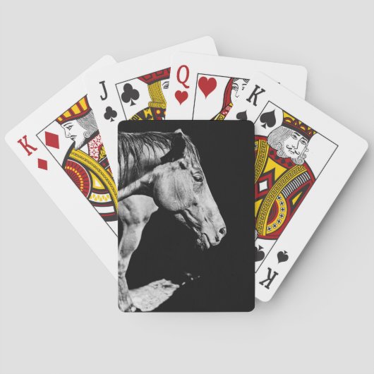 Jeu De Cartes jambe de cheval de tête (dos)