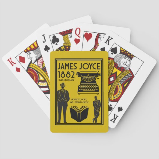 Jeu De Cartes James Joyce Dublin Irlande (dos)