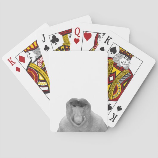 Jeu De Cartes Janusz Meme, Proboscis Monkey, Polak, Pole Janus (dos)