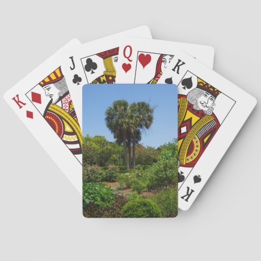 Jeu De Cartes Jardin de Boone Hall (dos)