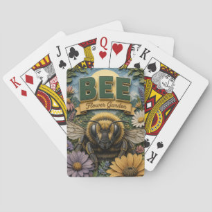 Jeu De Cartes Jardin de fleurs d'abeilles POPCUT