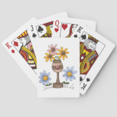 Jeu De Cartes Jardin De Fleurs Jouer Des Cartes (dos)