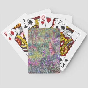 Jeu De Cartes Jardin de l'artiste à Giverny par Claude Monet
