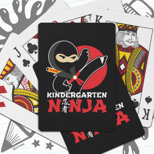 Jeu De Cartes Jardin D'Enfants Ninja Tirer Un Coup D'Oeil Premie
