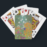 Jeu De Cartes Jardin des fleurs (par Gustav Klimt)<br><div class="desc">Ce dessin présente une peinture de l'artiste autrichien Gustav Klimt (1862-1918). C'est une représentation d'un beau jardin fleuri dans le style typiquement impressionniste de Klimt. Les fleurs ont presque l'air d'être débordantes, et il est impossible de ne pas se sentir soulagé par leur beauté. L'oeuvre originale a été achevée en...</div>
