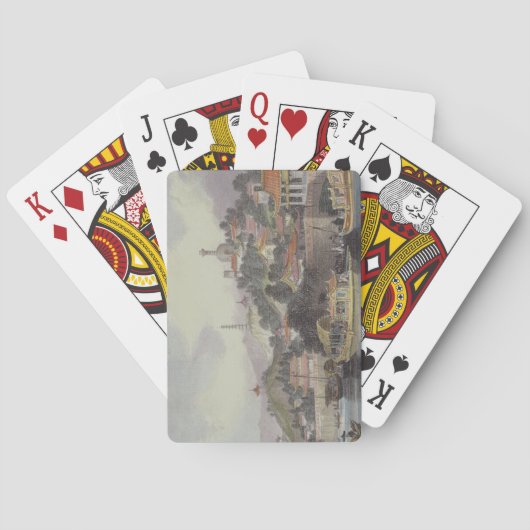 Jeu De Cartes Jardin du palais impérial, Pékin, de 'Chine (dos)