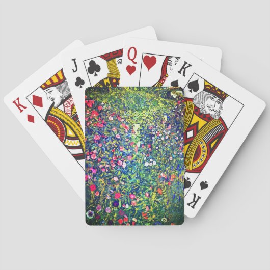 Jeu De Cartes Jardin italien Gustav Klimt (dos)