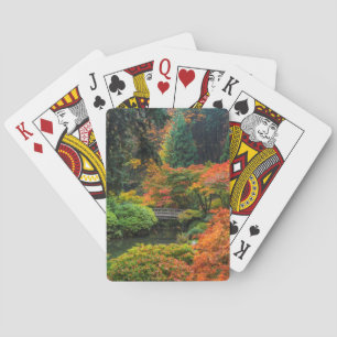 Jeu De Cartes Jardin Japonais En Automne À Portland, Oregon 5