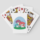 Jeu De Cartes Jardin vibrant de champignons à capuchon (dos)