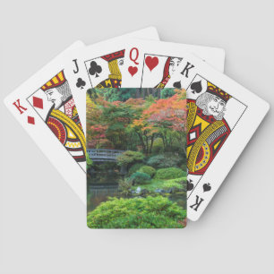 Jeu De Cartes Jardins Japonais En Automne À Portland, Oregon 3