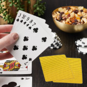 Jeu De Cartes jaune jaune (In Situ)