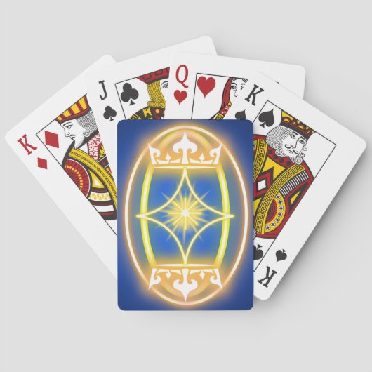 Jeu De Cartes Jaune Royal (dos)