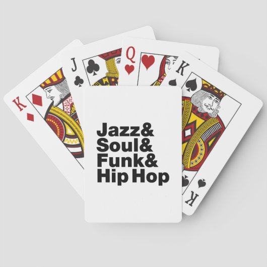 Jeu De Cartes Jazz & Soul & Funk & Hip hop (dos)