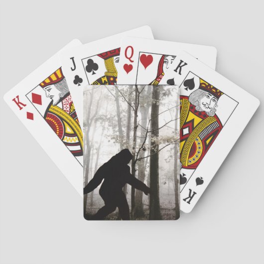 Jeu De Cartes Je crois que Bigfoot vit (dos)