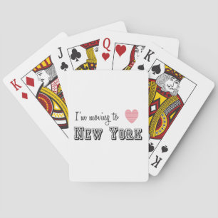 Jeu De Cartes Je déménage à New York