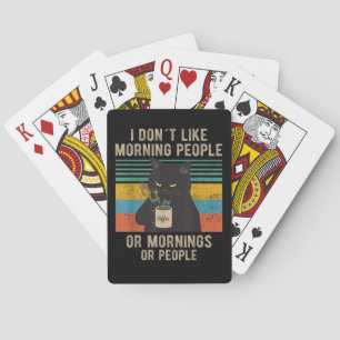 Jeu De Cartes Je Déteste Les Matins, Les Matins Et Les Gens Chat