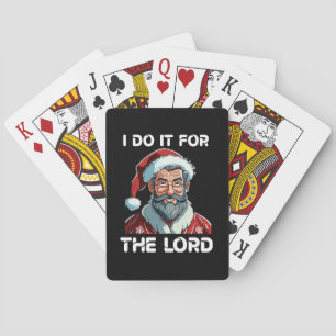 Jeu De Cartes Je Le Fais Pour Le Seigneur Christian Cadeau De No