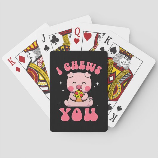 Jeu De Cartes Je mâche ta pizza (dos)