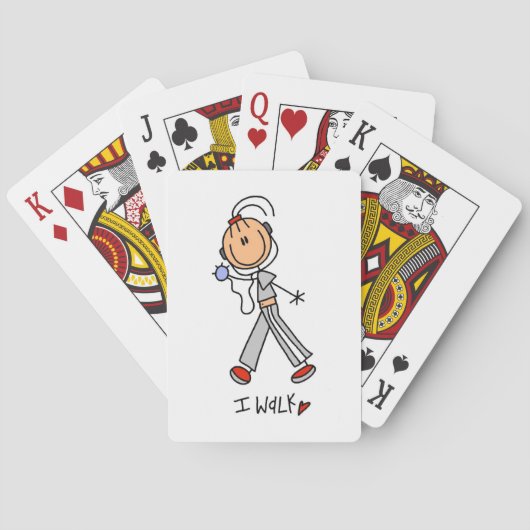 Jeu De Cartes Je marche (dos)