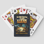 Jeu De Cartes Je ne dis pas que c'était des Aliens, mais des Ali (dos)
