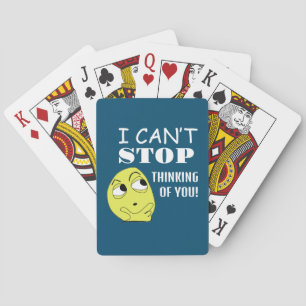 Jeu De Cartes je ne peux pas m’arrêter de penser à vous