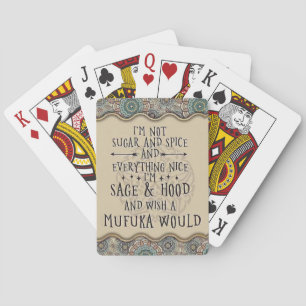 Jeu De Cartes Je ne suis pas du sucre et des épices