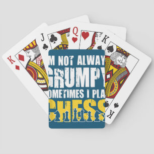 Jeu De Cartes Je Ne Suis Pas Toujours Grincheux, Parfois Je Joue