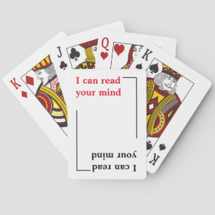 Jeu De Cartes Je peux lire votre esprit, drôle