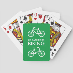 Jeu De Cartes Je préférerais faire du vélo drôle de vélo sur mes