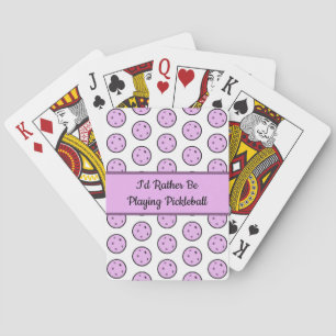 Jeu De Cartes Je Préférerais Jouer Pickleball Lilac Pickleballs