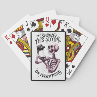 Jeu De Cartes Je saupoudre ce truc sur tout
