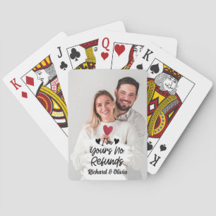 Jeu De Cartes Je suis à vous Aucun remboursement Valentines Day 