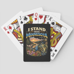 Jeu De Cartes Je suis avec Minnesota