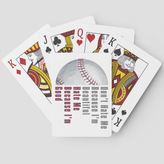 Jeu De Cartes Je Suis Beau Je Suis Bon Baseball (dos)