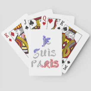 Jeu De Cartes Je Suis Paris Art Print