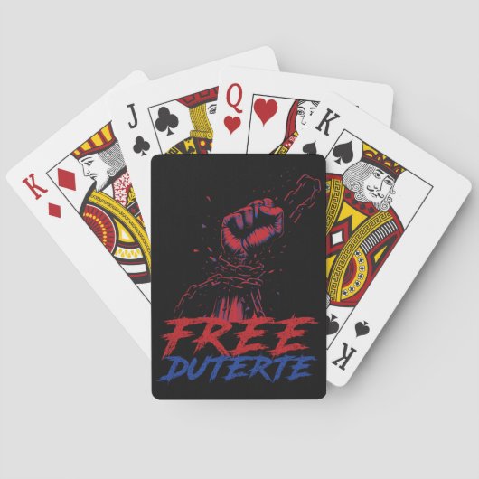 Jeu De Cartes Je Suis Pour Duterte Free DU30 Free Duterte (dos)